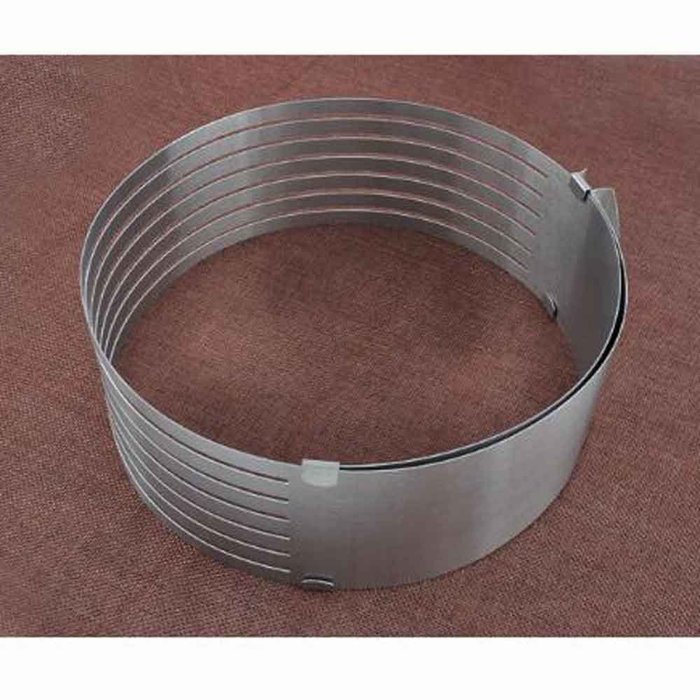 MingHao Co. Ltd Stainless Steel Cake Mousse Mould Cake Bakeware Adjustable Setting Ring N3