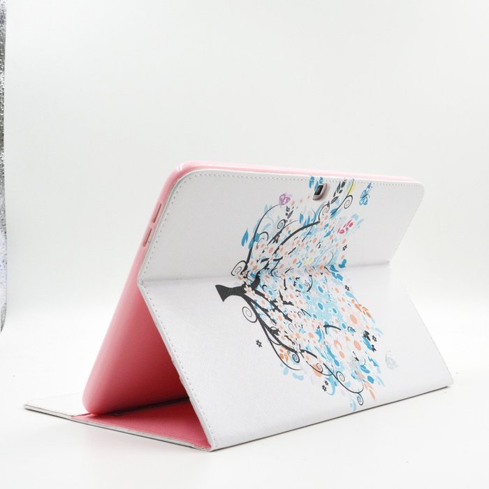 Tab 4 7.0 Case, Firefish Damage Resistance Case Premium PU Leather Wallet Card Slots Kickstand Feature Case for... N283