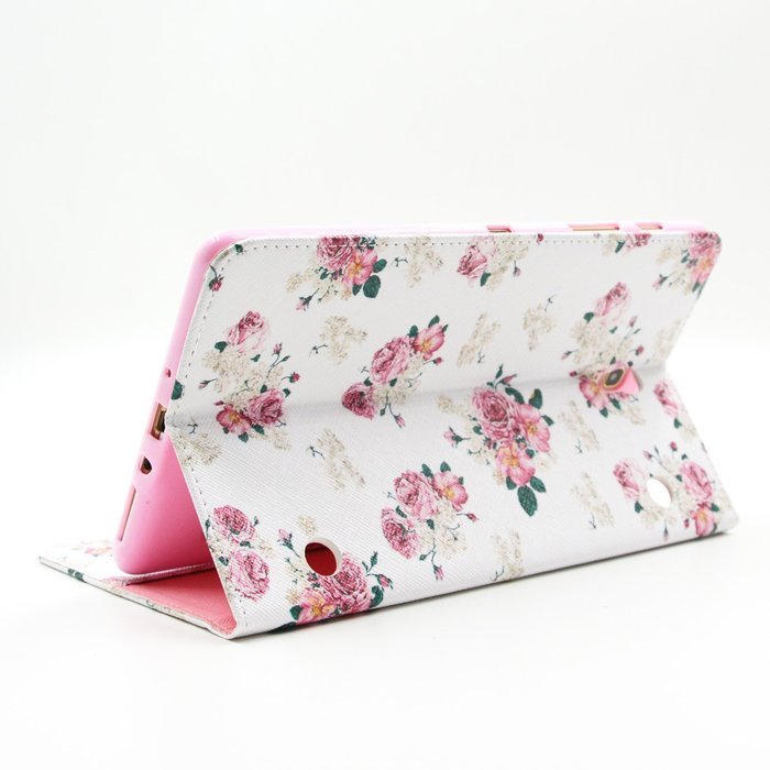 Tab 4 7.0 Case, Firefish Damage Resistance Case Premium PU Leather Wallet Card Slots Kickstand Feature Case for... N286