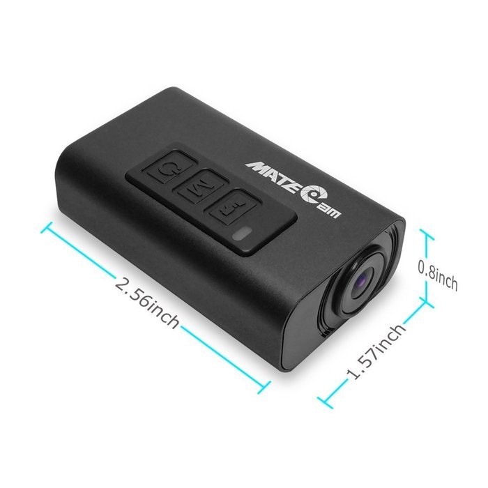 Matecam Full HD Action Mini Camera 1080P Sports Camera Helmet Waterproof Diving Camcorder Action Camera+Wi-Fi... N6