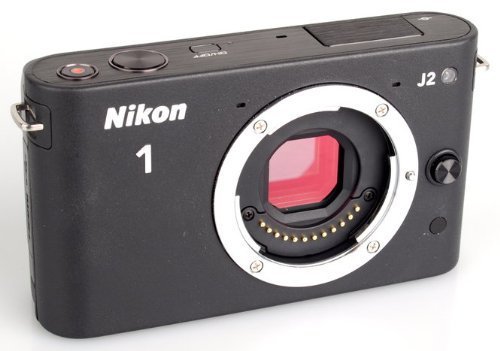 Nikon 1 J2 10.1 MP HD Digital Camera (Black) Body Only