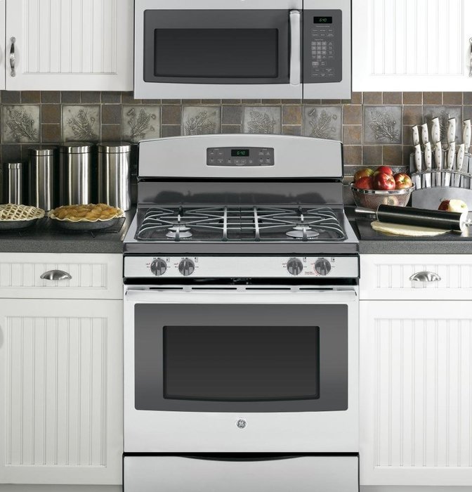 GE JVM6172SFSS 1.7 Cu. Ft. Stainless Steel Over-the-Range Microwave N2