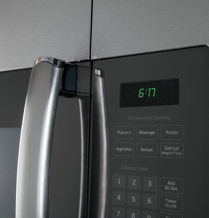 GE JVM6172SFSS 1.7 Cu. Ft. Stainless Steel Over-the-Range Microwave N4