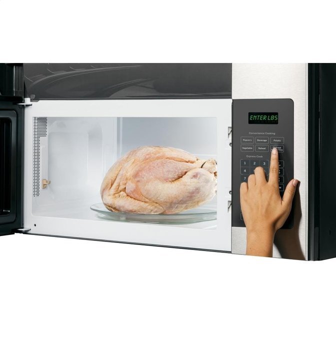 GE JVM6172SFSS 1.7 Cu. Ft. Stainless Steel Over-the-Range Microwave N5