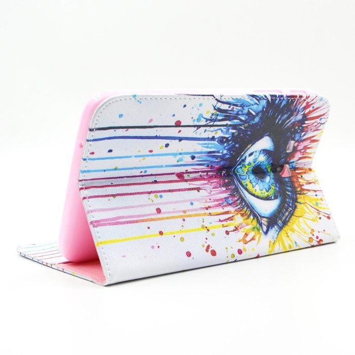 Tab 4 7.0 Case, Firefish Damage Resistance Case Premium PU Leather Wallet Card Slots Kickstand Feature Case for... N300