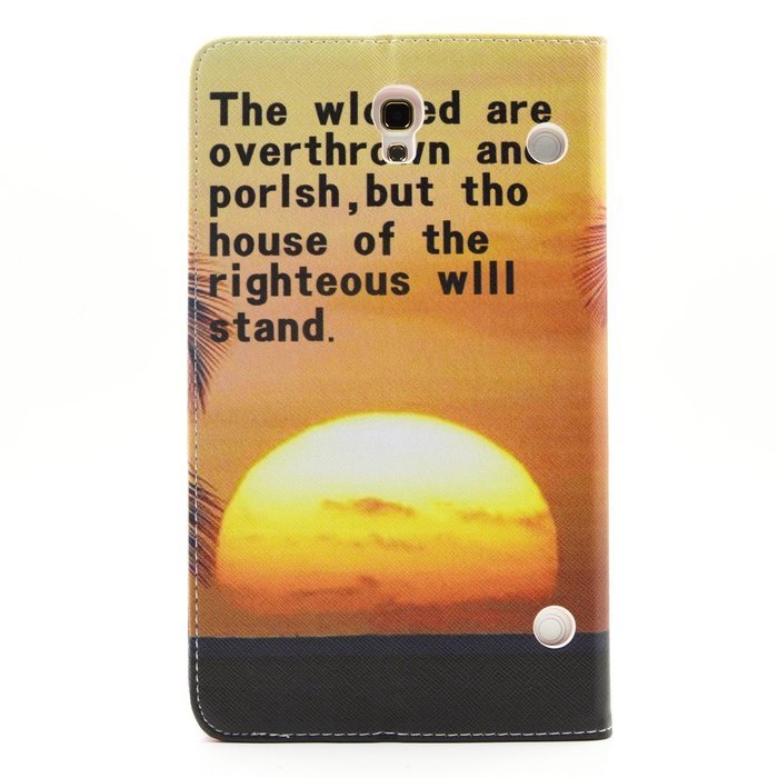 Tab 4 7.0 Case, Firefish Damage Resistance Case Premium PU Leather Wallet Card Slots Kickstand Feature Case for... N303