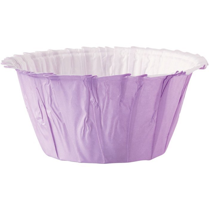 Wilton Lavender Ruffle Cupcake Cups, 24-Pack- Discontinued By Manufacturer N2