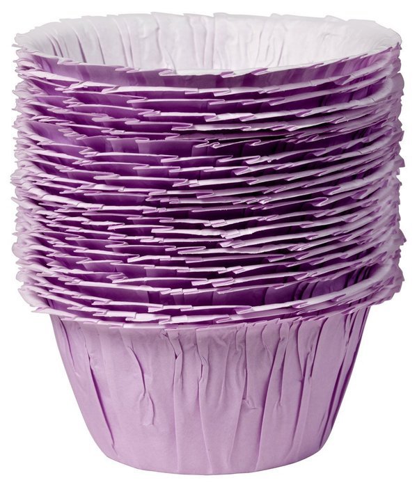 Wilton Lavender Ruffle Cupcake Cups, 24-Pack- Discontinued By Manufacturer N3