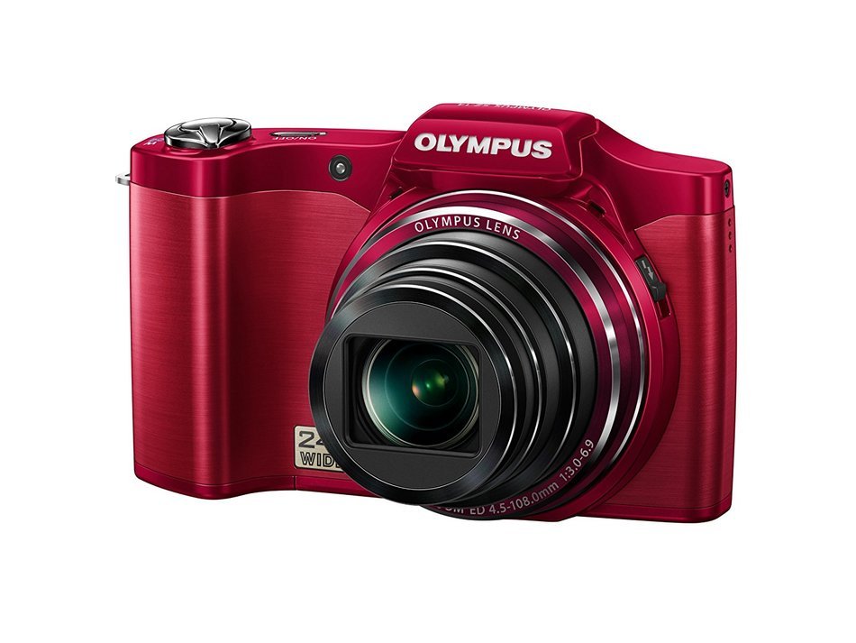 Olympus SZ-14 Red Digital Camera - International Version (No Warranty) N5