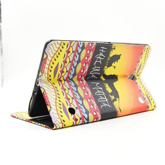 Tab 4 7.0 Case, Firefish Damage Resistance Case Premium PU Leather Wallet Card Slots Kickstand Feature Case for... N315