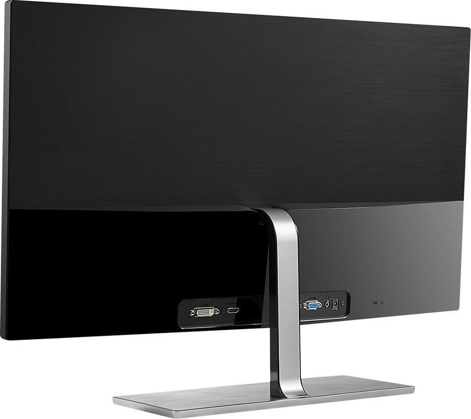 AOC - Featured 28" LED 4K UHD FreeSync Monitor - Black & silver N2