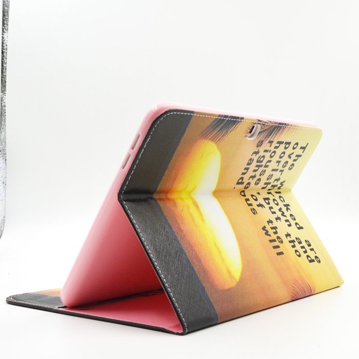 Tab 4 7.0 Case, Firefish Damage Resistance Case Premium PU Leather Wallet Card Slots Kickstand Feature Case for... N336