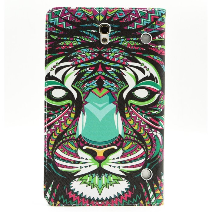 Tab 4 7.0 Case, Firefish Damage Resistance Case Premium PU Leather Wallet Card Slots Kickstand Feature Case for... N338