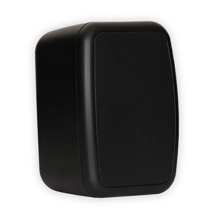 Theater Solutions TS4ODB Indoor or Outdoor Speakers Weatherproof Mountable Black 3 Pair Pack