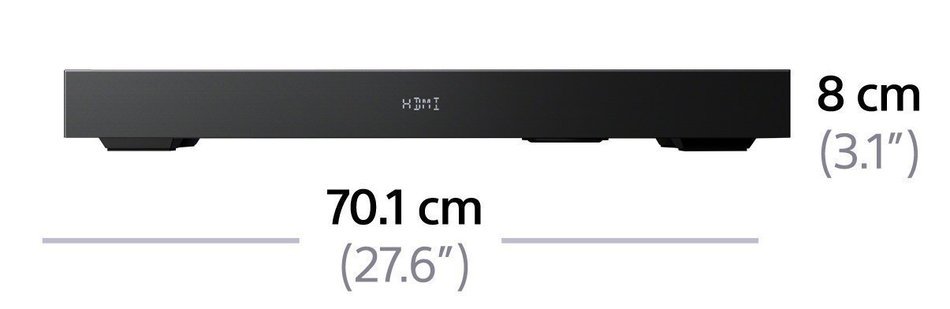 Sony HT-XT100 2.1 Channel Sound Base with Built-In Subwoofer Wireless Bluetooth, NFC, HDMI and USB Connectivity... N4