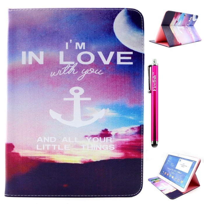 Tab 4 7.0 Case, Firefish Damage Resistance Case Premium PU Leather Wallet Card Slots Kickstand Feature Case for... N342