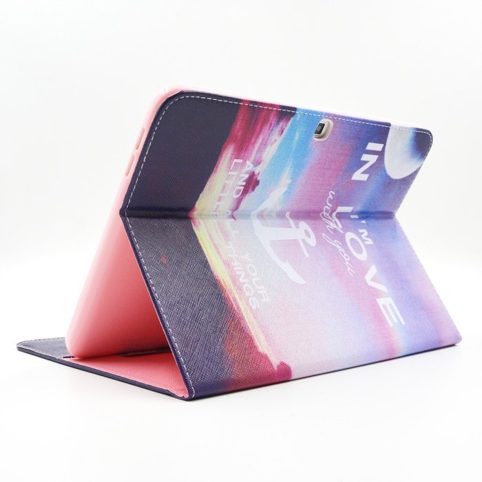 Tab 4 7.0 Case, Firefish Damage Resistance Case Premium PU Leather Wallet Card Slots Kickstand Feature Case for... N344