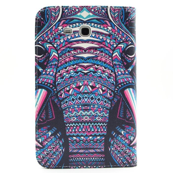 Tab 4 7.0 Case, Firefish Damage Resistance Case Premium PU Leather Wallet Card Slots Kickstand Feature Case for... N346