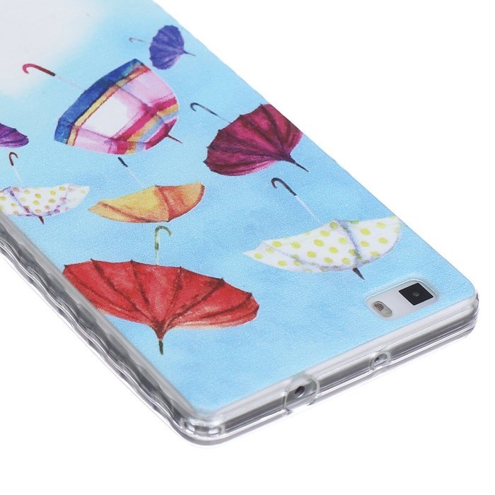 Huawei P8 Lite Case, Firefish Durable Soft TPU Back Case [Soft-Flex] Drop Protection Scratch-Resistant Cover Skin... N212