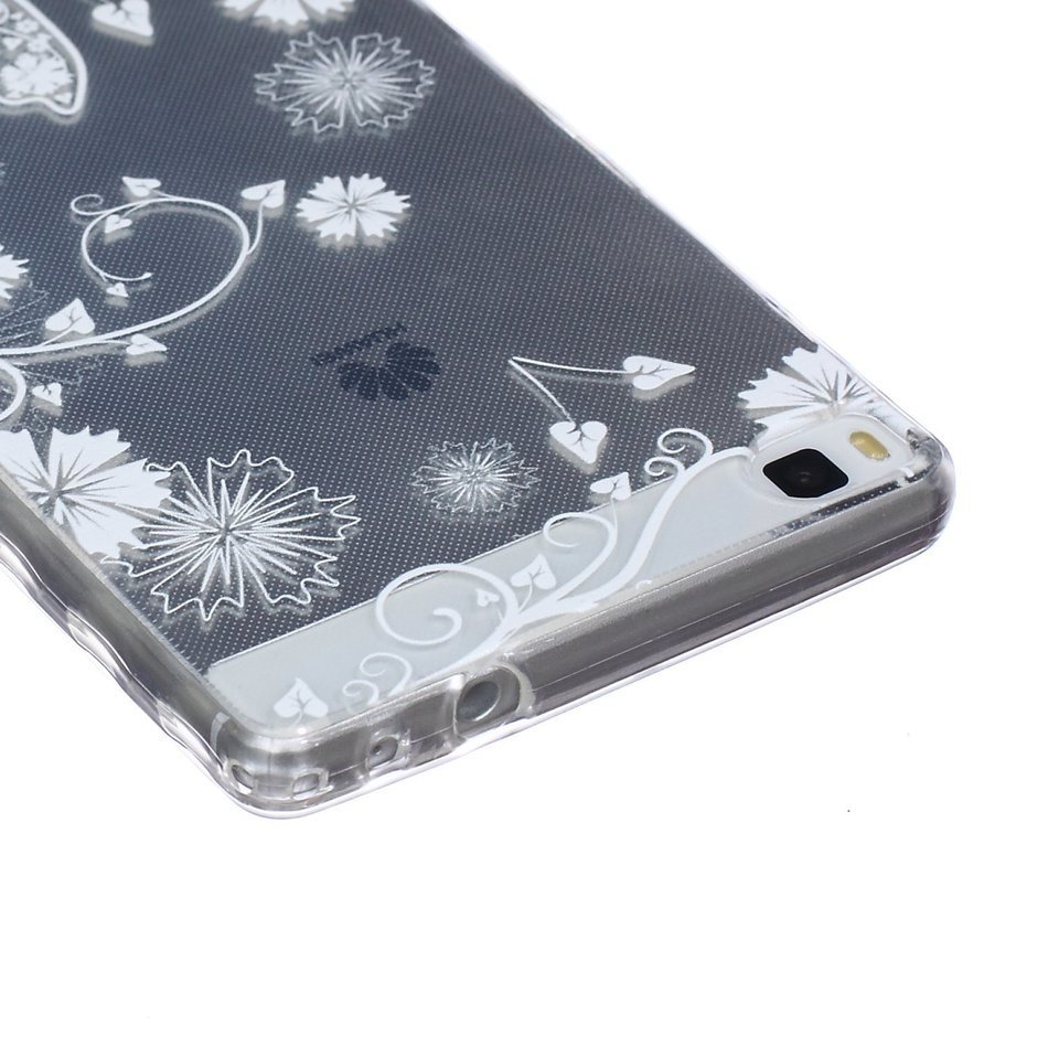 Huawei P8 Lite Case, Firefish Durable Soft TPU Back Case [Soft-Flex] Drop Protection Scratch-Resistant Cover Skin... N223