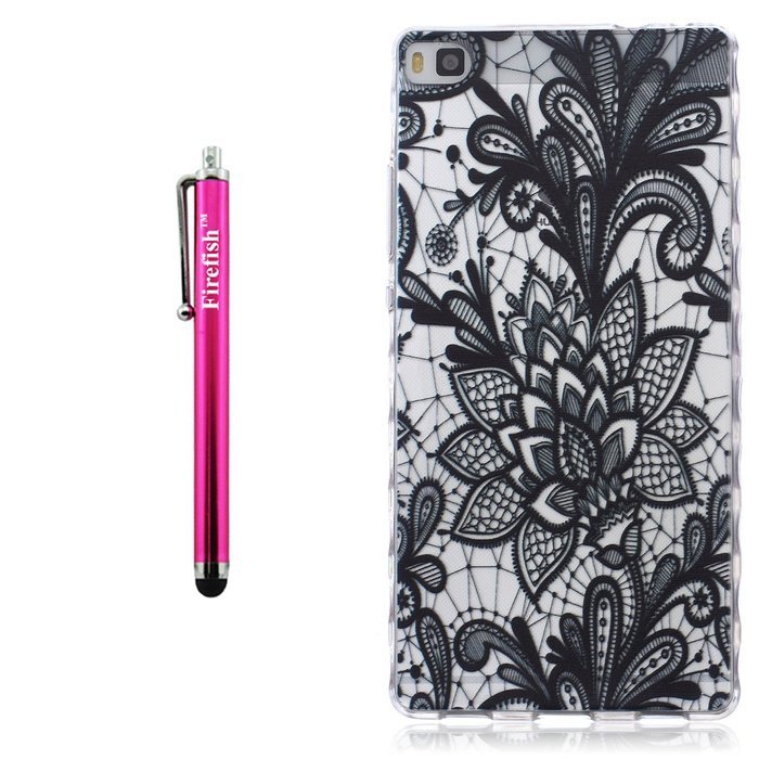Huawei P8 Lite Case, Firefish Durable Soft TPU Back Case [Soft-Flex] Drop Protection Scratch-Resistant Cover Skin... N224