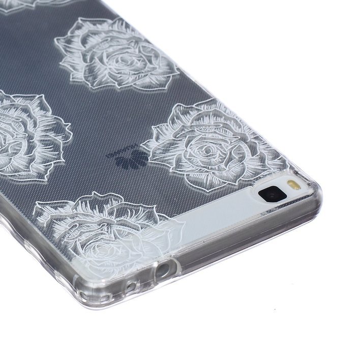Huawei P8 Lite Case, Firefish Durable Soft TPU Back Case [Soft-Flex] Drop Protection Scratch-Resistant Cover Skin... N231