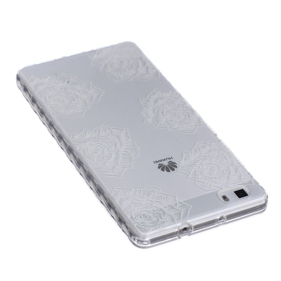 Huawei P8 Lite Case, Firefish Durable Soft TPU Back Case [Soft-Flex] Drop Protection Scratch-Resistant Cover Skin... N232