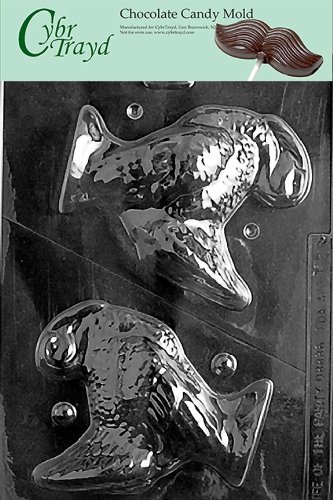 Cybrtrayd T028 5-Inch Hollow Turkey Solid Life of the Party Chocolate Candy Mold with Exclusive Cybrtrayd Copyrighted...