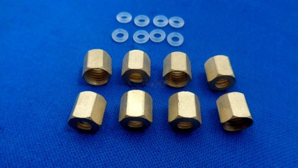 8 x Copper thread O-ring for Epson 7600 9600 7800 7880 9800 9880 4800 4880 Big Damper