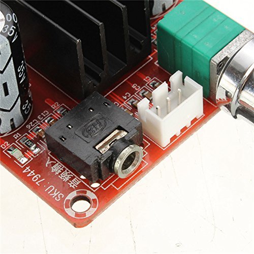Funnytoday365 2X50W Digital Power Amplifier Board 5V To 24V Dual Channel Stereo Amp Tpa3116D2 N4