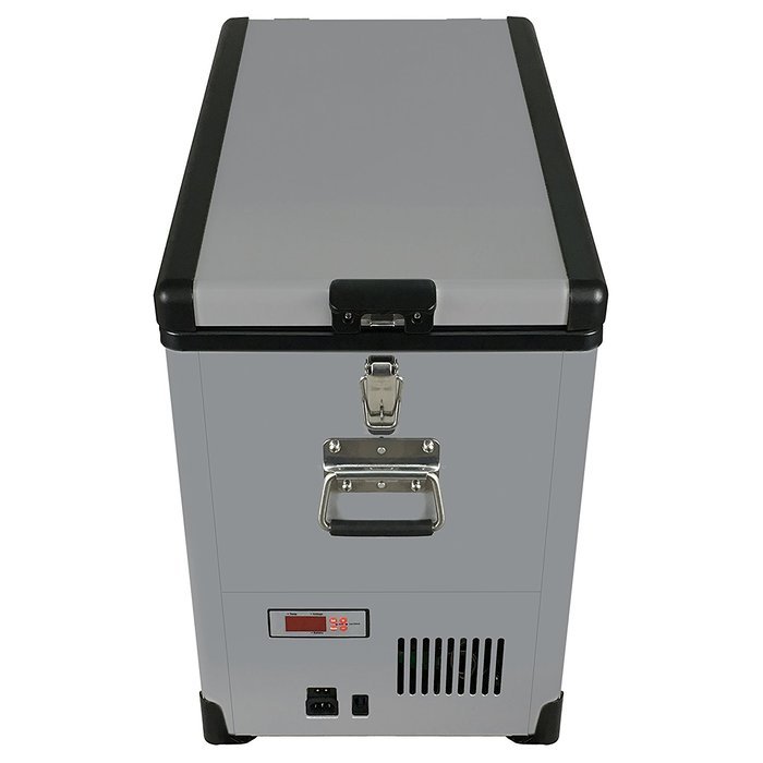 Whynter FM-452SG Elite 45 quart Slim Fit Portable Freezer/Refrigerator with 12V Option, Gray N7