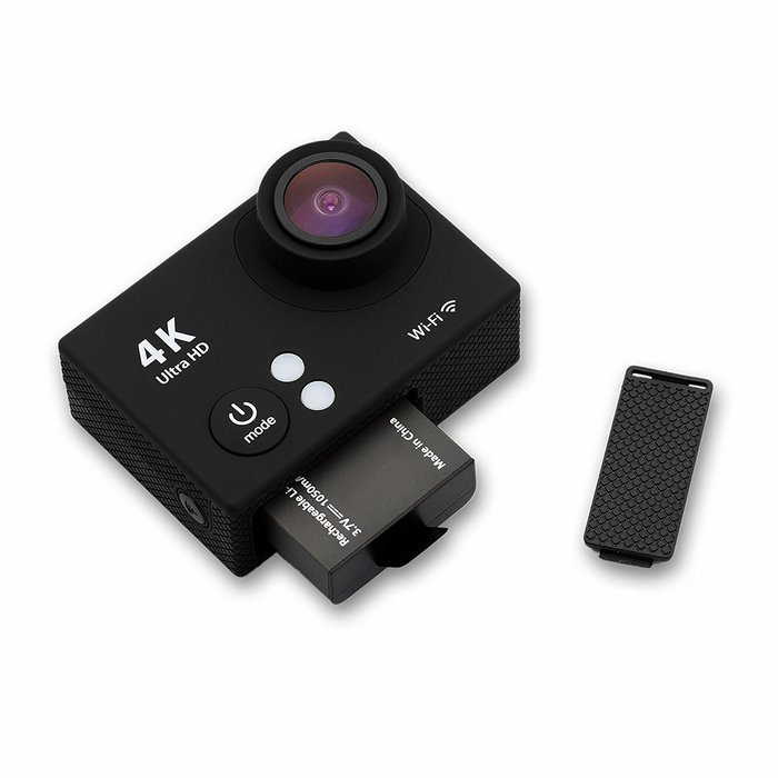 Maifang Ultra HD 4K WIFI Sport Action Camera 12MP 2 Inch Full HD 1080P 60FPS Waterproof Diving Camera with 2 Batteries... N6