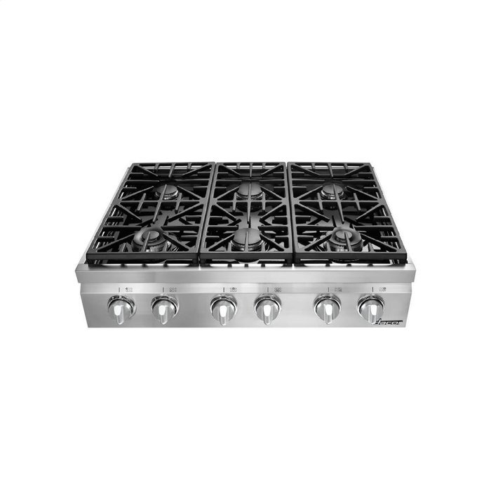 Dacor Millennia 36 In. Stainless Steel Gas Rangetop - DRT366SNG