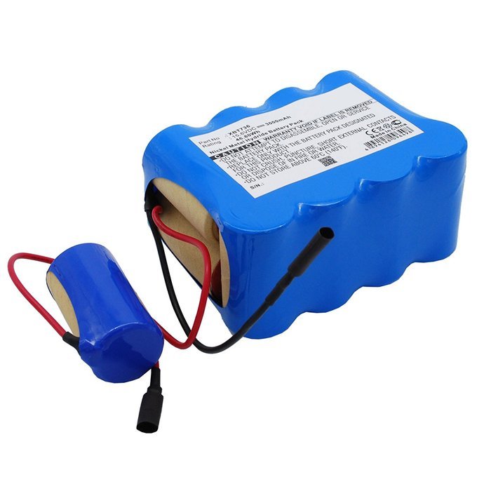 3x Exell EBVB-122 Ni-MH 15.6V Battery Fits EURO PRO Shark Vacuums USA SHIP