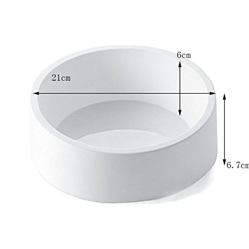 Mould Round Design Silicone Mousse Cake Mould Cake Mold Silicone Flexible For Brownie Mousse Cake Breads Cheesecake... N6
