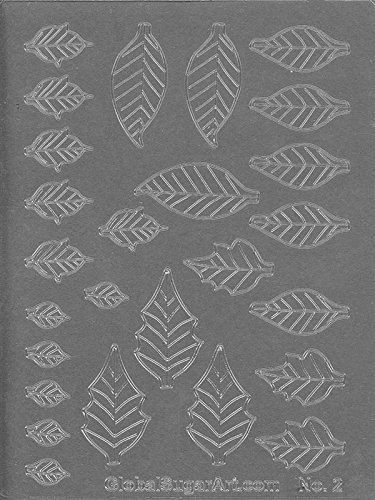 Crystal Flowers Poinsettia Flower & Leaf Gelatin Veining Sheet by Chef Alan Tetreault