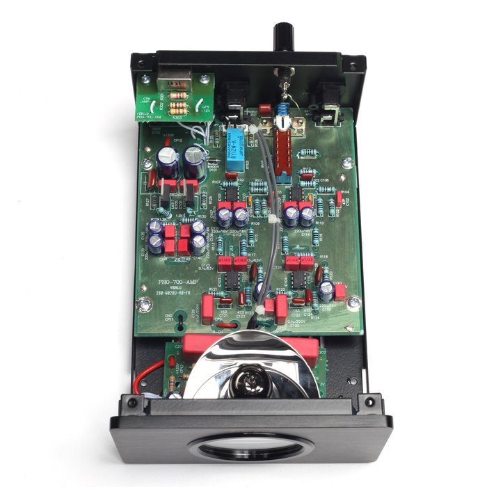 Vincent - PHO-700 - Phono MM/MC - with Outboard Power Supply - Black N2