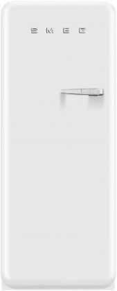 Smeg FAB28UWHL1 24" 50s Retro Style Top-Freezer Refrigerator with 9.22 Cu. Ft. Capacity Ice Compartment Interior...