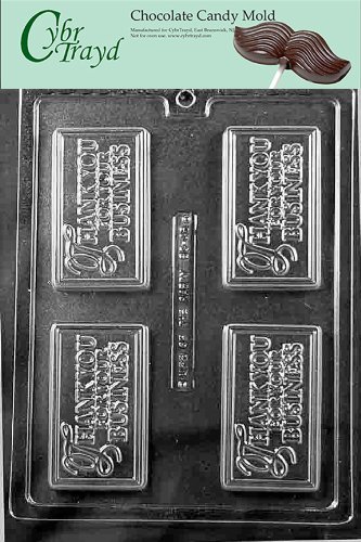 Cybrtrayd BC046 Thank You for Your Business Card Chocolate Candy Mold