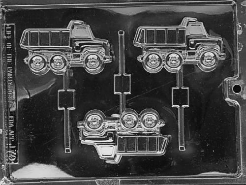 Crafter's Selected - DIY Couple Gifts Craft Molds Dump Truck Lollipop Chocolate Molds Lollipop Candy Molds Candy...
