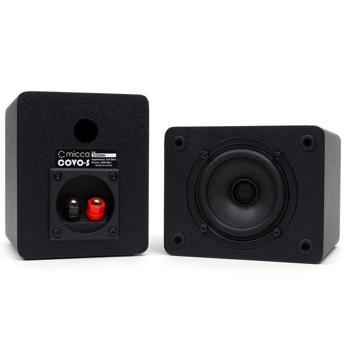 Micca COVO-S Compact 2-Way Bookshelf Speakers N3