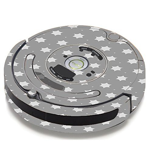 Skin Decal Vinyl Wrap For IRobot Roomba 650 655 Vacuum / Simple Stars