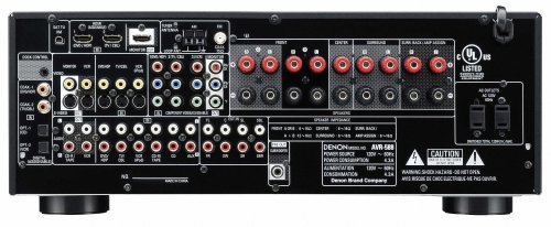Denon AVR-588 Dolby Digital Surround Receiver (Discontinued by Manufacturer) N4