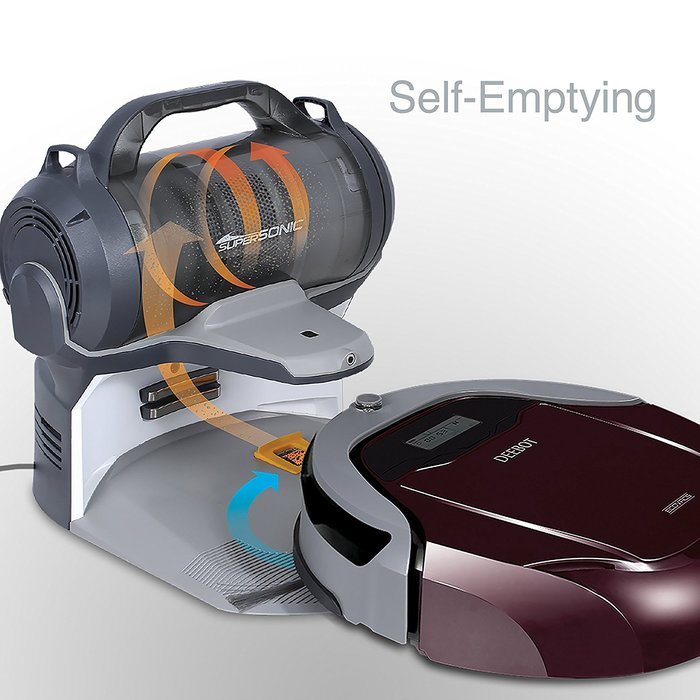 Ecovacs D79 Robotics Self-Emptying Floor Vacuum (Certified Refurbished) N8