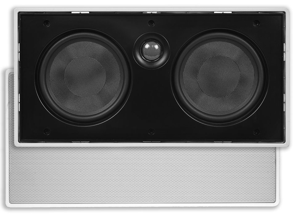 5-1/4 Inches Center Channel Micro-Flanged In-Wall Speaker - 8 Ohm [Electronics]