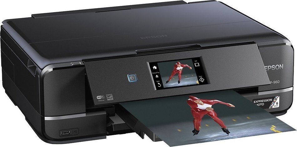 Epson - Expression Photo XP-960 - C11CE82201 Wireless Small-in-One Printer - Black N2