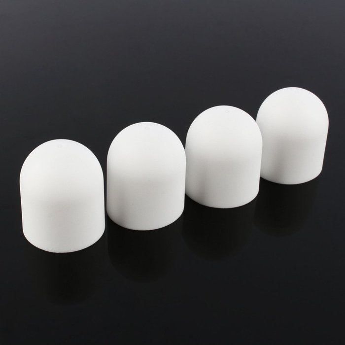 Obula(TM) 4Pcs White Silica gel Motor protective cover Accessories for DJI Phantom 2 3 N4