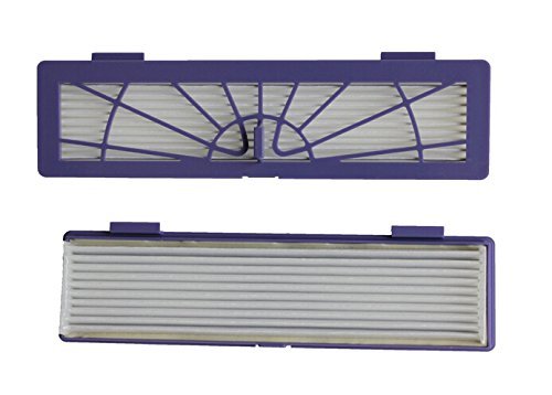 CIMC LLC 2 Side Brushes & 2 High-Performance Filters replacement for Neato BotVac Series 945-0123