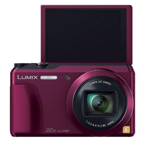 Panasonic DigitalCamera Lumix DMC-TZ55 red - International Version (No Warranty) N3