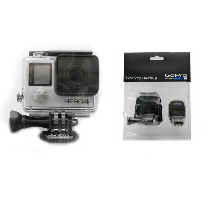 GoPro Hero4 Black Starter Bundle HERO4BLKSTARTBDL